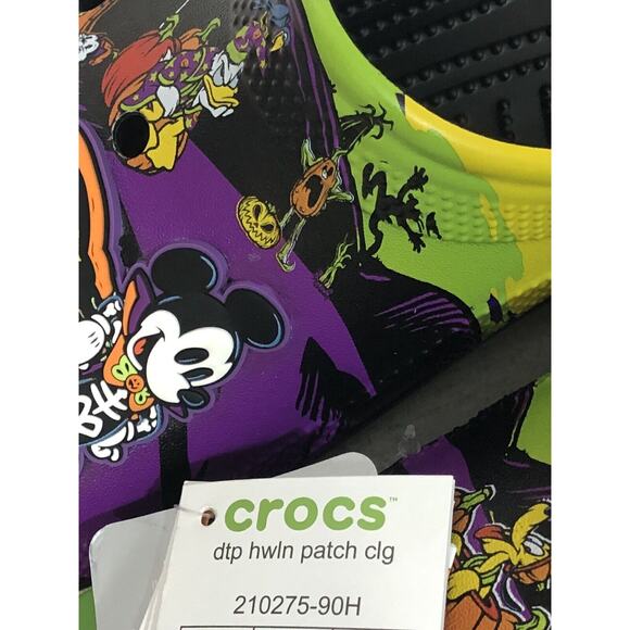Disney Parks Halloween 2024 Mickey’s Pumpkin Patch Adult Clogs Crocs Size M7/W9 - Picture 8 of 9
